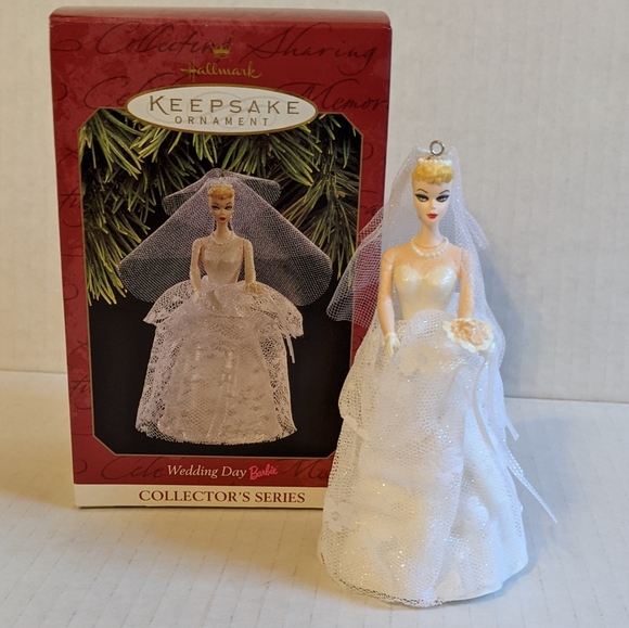 Barbie Other - Barbie Hallmark Keepsake Wedding Day Bride 1997